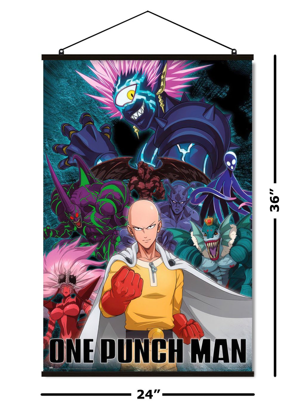 Amazon.co.jp: ワンパンマン - マンガ/アニメTV番組ポスター(埼玉対